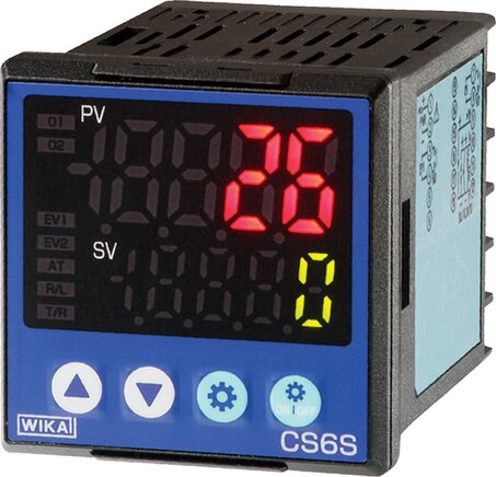 Exemplary representation: Digital temperature controller for panel mounting